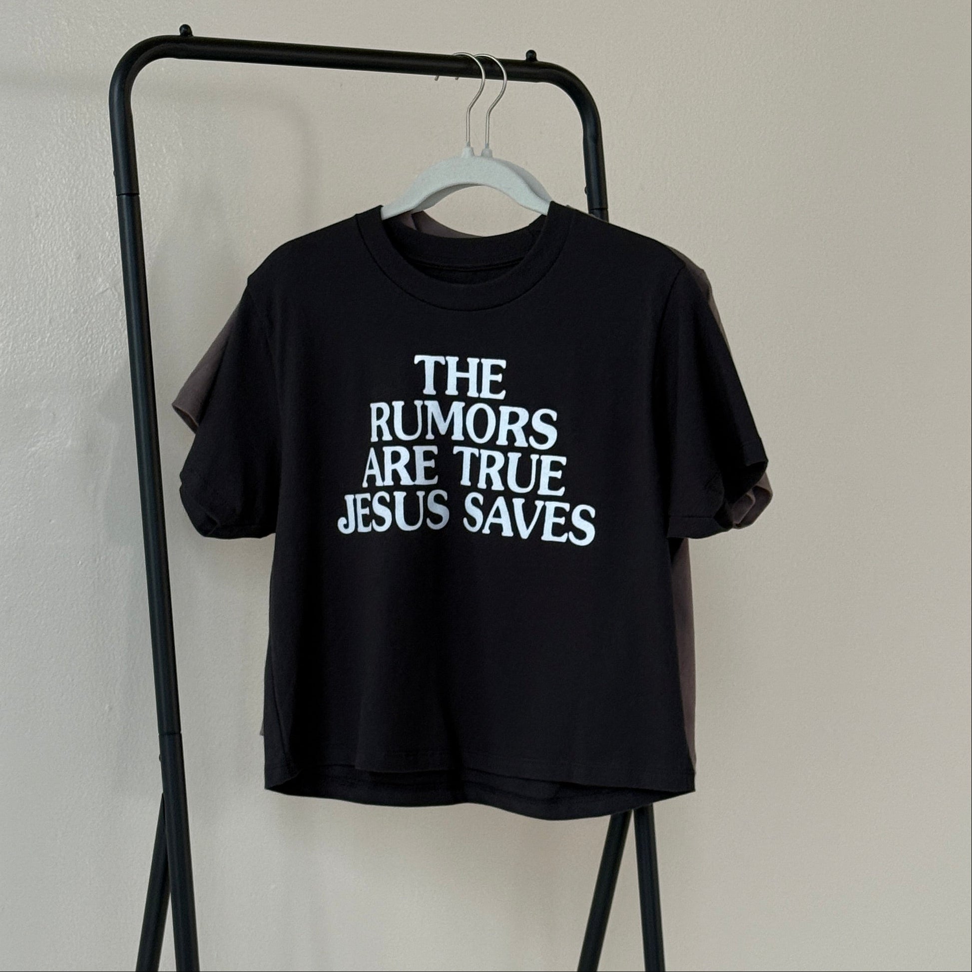 "JESUS SAVES" Boxy T-Shirt