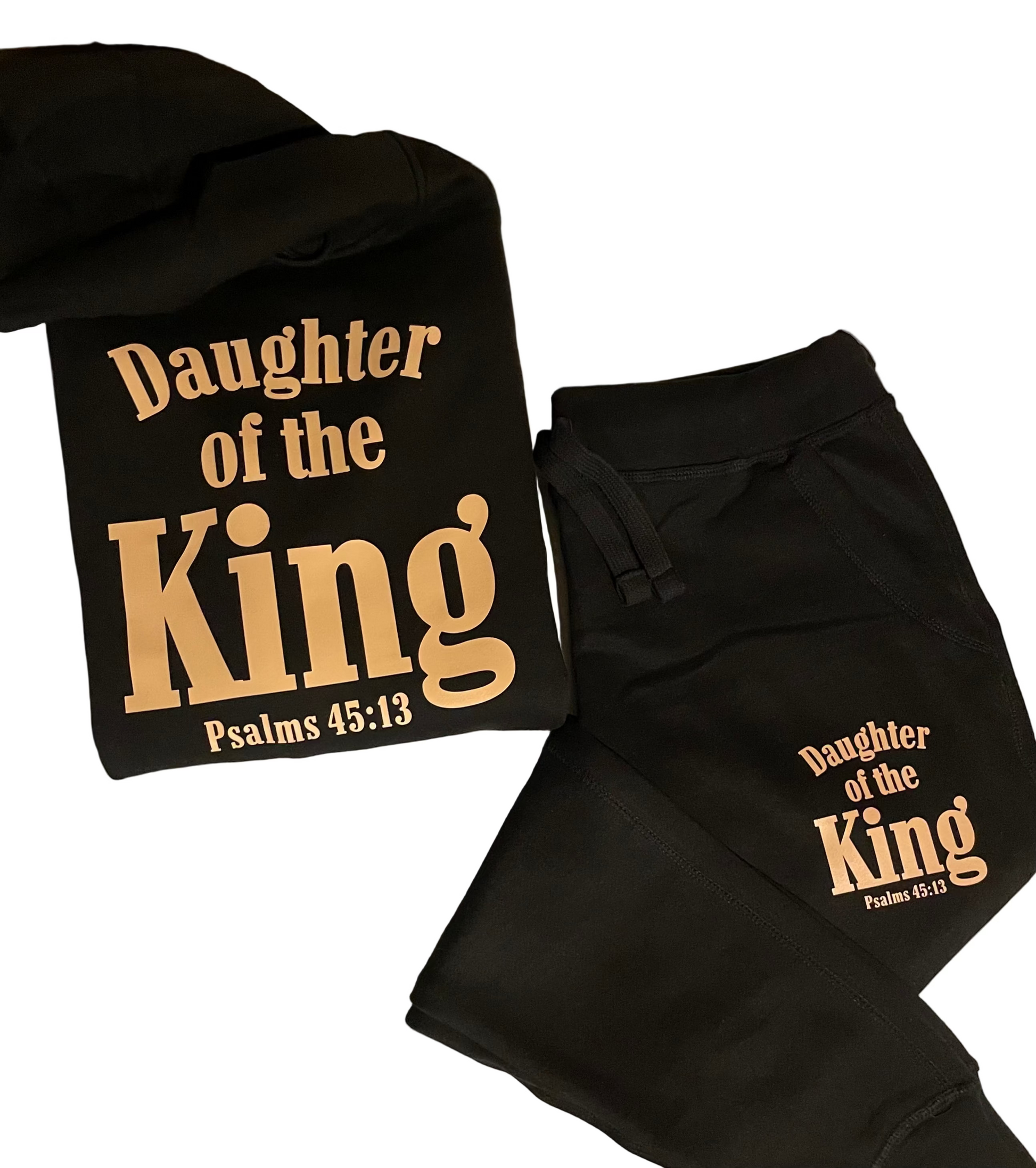 "DAUGHTER OF THE KING" Jogger Set