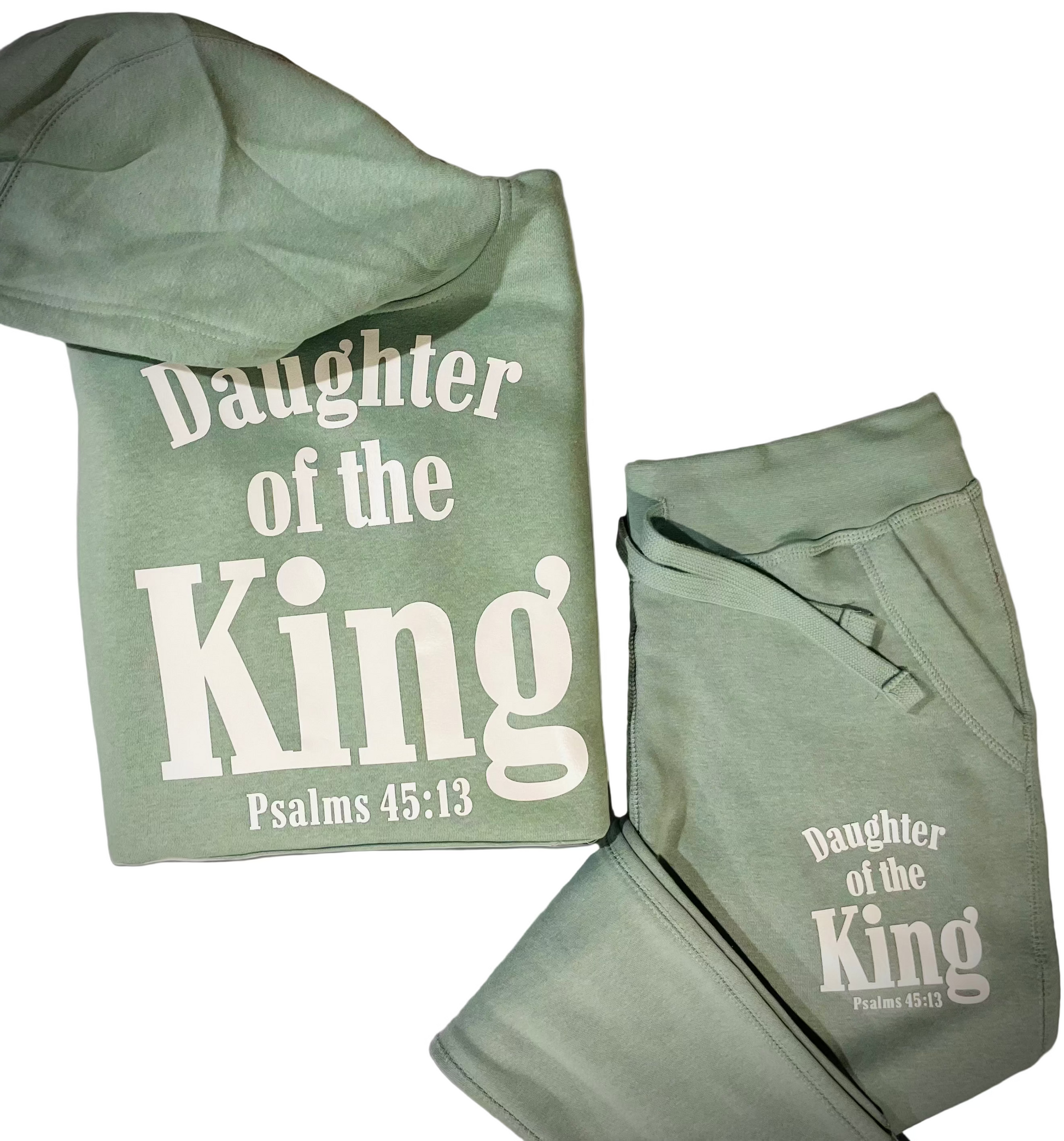 "DAUGHTER OF THE KING" Jogger Set